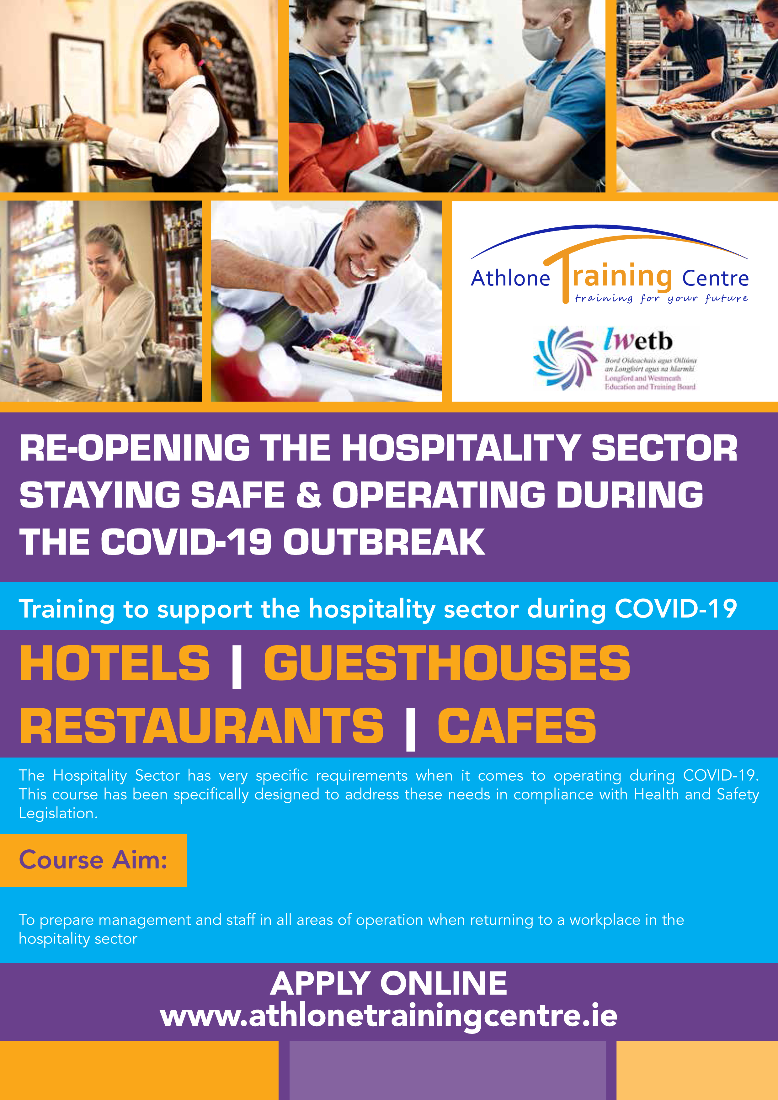 ovid-19 - Hospitality Sector - Safely Returning to workplaces