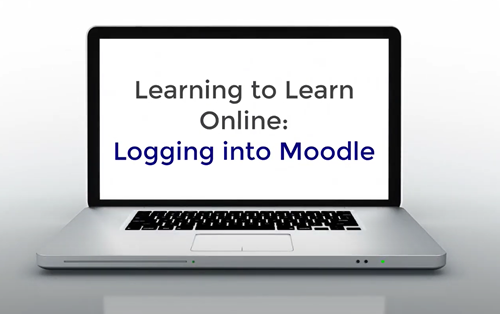 link to youtube video for accessing Moodle